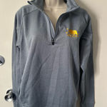 Sport-tek  Gray Zip-Up Jacket with Gold Accent size XS Photo 0