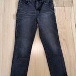 Madewell  The Perfect Vintage Crop Jean Black Jeans Size 26 Photo 0