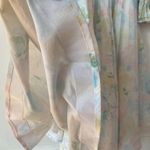 Selkie Shabby Chic Dress Sweetcorn Floral Watercolor Mini Dress Revolve Size XS White Photo 6