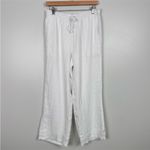 J.Crew Bestseller Petite Soleil pant in linen White Size MP BX750 Medium Photo 3