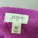 J.Crew  fuchsia wool blend light weight sweater medium Photo 4