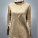 Ann Taylor CLEARANCE! Tan  Oversized Turtleneck Sweater Size S Like New Photo 0