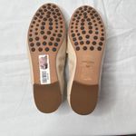 Tory Burch  Womens Cream Leather Ballet Loafers Double T Accents 5.5M Photo 7