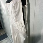 ASOS Design Denim Fitted White Pantsuit Size 4 EUC Photo 3