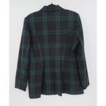 Antonio Melani Women's Plaid Double Breasted Blazer Jacket w/ sholder pad size14 Photo 1