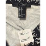 Forever 21 COPY - Women's size small  Black & White Bandana Print Bodysuit Photo 2