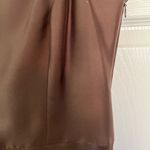 Ann Taylor Brown Celebrations by Strapless Dress Size 6 Photo 2
