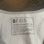 FIGS  Catarina Single Pocket 2XL XXL Scrub Top Heather Grey CNA RN‎ VET Photo 1