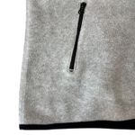 Carolyn Taylor VTG Gray Fleece Vest Women's Size Small Full Zip Up Photo 2