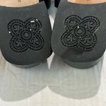 Brighton  Darma Tassel Mule Loafer Black & Brown in EUC. Size 8 Photo 5