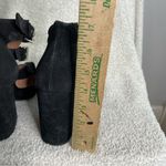 Laurence‎ Dacade Maja Multi Buckle Strap Heels Pumps Black Suede Size 38 READ Photo 5