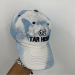North Carolina Tarheels Custom Bleach Splatter Dad Hat OS Blue Photo 2