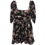 Dresses Nwt Likely Brandie Mini Dress Black With Floral Print size 4 -b14 Photo 3