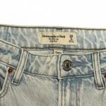 Abercrombie & Fitch 90s Curve Love The Wide Leg High Rise Light Baggy Jeans 2L Photo 2