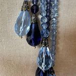 Heidi Daus Floral Bouquet Tassel Necklace Photo 3