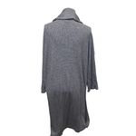 EXPRESS Gray Long Waffle Knit Cardigan Sparkle NWT Photo 3