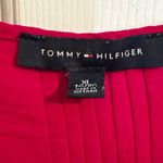 Tommy Hilfiger  Womens Pintuck Chiffon Blouse Wineberry Pink Size XL Photo 3