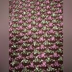 Charter Club  Knit Brown Purple Green Textured Blazer Jacket Medium Photo 5