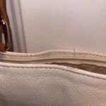 GREAT AMERICAN Leather Works Womens Cream Tan Leather Shoulder Purse bag Photo 4