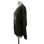 Spiritual Gangster Aura Graphic Oversized Sweatshirt Leaf Green Size Small Photo 6