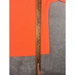 SKIMS  Fits Everybody Long Sleeve Turtleneck Top Neon Orange Wms L EUC Photo 5