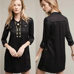 Anthropologie  Imogen Shirtdress by Holding Horses Western Embroidered Size 0 XS Photo 11