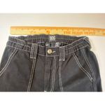 Urban Outfitters BDG Sz 27 Black Denim Relaxed Skate Utility Cargo Jeans Woman Photo 10