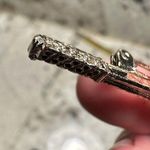 Signed Gerry’s Tennis Racquet Ball Gold Tone Brooch Pin Photo 8