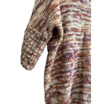 Eyelash Couture XS Knit Pullover Sweater Batwing Sleeve High Low Striped Top Photo 1