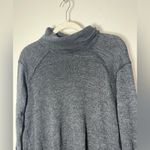 Free People - We The Free Gray Sweater Open Back Turtle Neck Sz M Photo 5