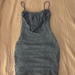 Oh Polly Light blue embellished dress Photo 3