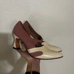 John Fluevog Big Presence Earhart Asymmetrical D’Orsay Pump Heels Women’s 8 Pink Photo 1