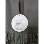 LA MAISON TALULAH GRANDE DRESS OLIVE GREEN RUFFLE OFF SHOULDER DRESS Large Photo 3