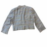 Giorgio Armani  Vintage Cropped Double-Breasted Linen Blazer Photo 1