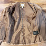 Vintage St Johns Bay Tan Washable Suede Boho Blazer Jacket~S~ Photo 4