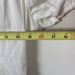 Fanco Dress Womens Sz S New White The Westerly Midi Ricrac Trim Tiered Cotton Photo 7