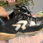 Ringor Diamond Bandit II Black Metal Cleats Size 8 Photo 3