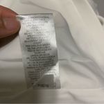 Tibi white structure crepe cutout open back sleeveless shift dress size 0 Photo 7