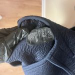 COS  Womens Full Zip Jacket 100% Wool Size 4 Lined Navy Blue Photo 7