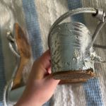 ALDO Silver bouclette bow heels Photo 1