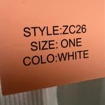 Kathy White Sleeveless Ribbed Jumpsuit Photo 3