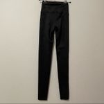 Wilfred  Free Aritzia Black High Rise Faux Suede Leggings Womens XS Casual Pants Photo 7