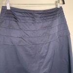 Armagan Blue Cotton Tencel Sz 42 ( medium) Midi Skirt Photo 2