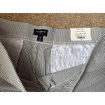 Liz Claiborne Career Slim Leg Pants Black White Stripe Size 18 Photo 4