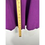 Kate Spade NY Dress S Purple Ruffle Sleeve Fit Flare Quiet Luxury Cocktail Party Photo 6