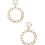 8 Other Reasons REVOLVE Gorg Hoops Gold Womens Size OS Photo 0