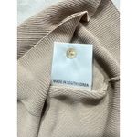 Aya Muse Tipo Mini Dress Women's XS Beige Cowl Neck Open Back Halter $650 Photo 6