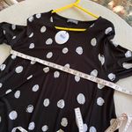 NWT Alembika Circles Polka Dot Asymmetrical Dress Size 4 / US 10 Photo 8
