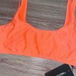 Pretty Little Thing 𝅺 Orange Sports Bra Photo 6