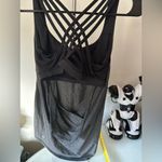 Lululemon  Athletica Charcoal Strappy Tank Top Photo 1